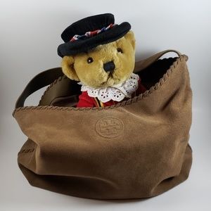 Tory Burch Marion Suede Handbag